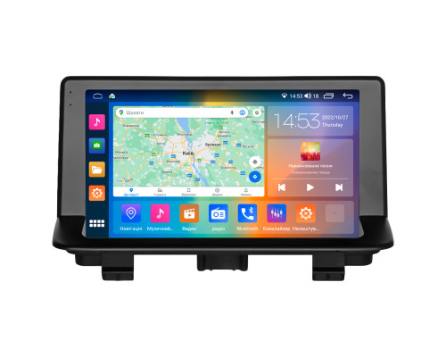 Штатная магнитола Lesko для Audi RS Q3 I (8U) 2013-2015 экран 9" 4/64Gb CarPlay 4G Wi-Fi GPS Prime