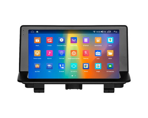 Штатная магнитола Lesko для Audi RS Q3 I (8U) Рестайлинг 2015-2018 экран 9" 2/32Gb CarPlay 4G Wi-Fi GPS Prime