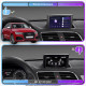 Штатная магнитола Lesko для Audi RS Q3 I (8U) Рестайлинг 2015-2018 экран 9" 4/64Gb 4G Wi-Fi GPS Top