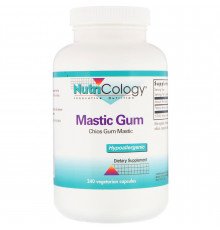 Смола мастикового дерева, Mastic Gum, Nutricology, 240 кап.