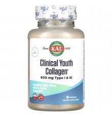 Колаген омолоджуючий, Youth Collagen, KAL, 60 вегетаріанських капсул