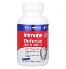 Ферменти, Enzyme Defense, Enzymedica, ViraStop, протеолітичні, 120 капсул