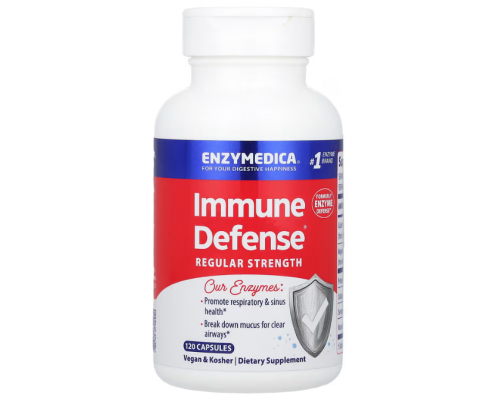Ферменти, Enzyme Defense, Enzymedica, ViraStop, протеолітичні, 120 капсул