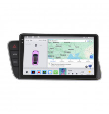 Штатная магнитола Lesko для Audi SQ5 I (8R) ver. High 2013-2017 экран 9" 4/64 QLED CarPlay 4G Wi-Fi GPS 360 Prime