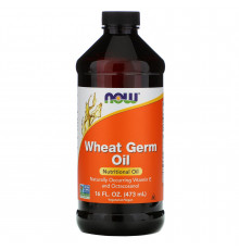 Олія зародків пшениці, Wheat Germ Oil, Now Foods, 473 мл