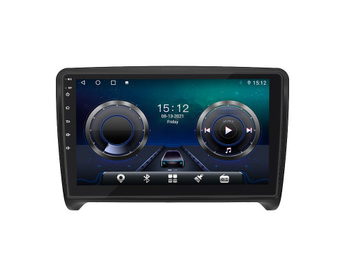 Штатная магнитола Lesko для Audi TT II (8J) Рестайлинг 2010-2014 экран 9" 4/64Gb 4G Wi-Fi GPS Top