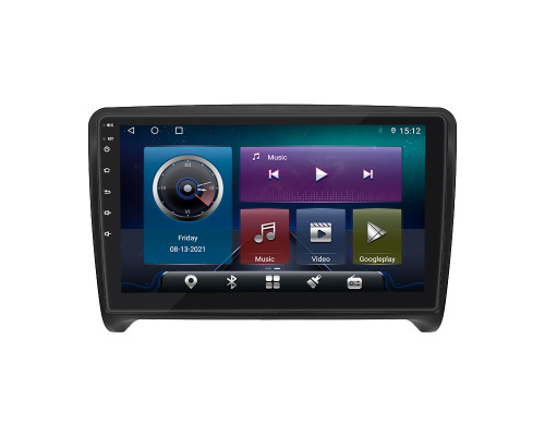 Штатная магнитола Lesko для Audi TT II (8J) Рестайлинг 2010-2014 экран 9" 4/64Gb 4G Wi-Fi GPS Top