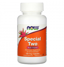 Мультивітаміни, Special Two, Now Foods, 120 вегетаріанських капсул