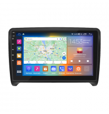 Штатная магнитола Lesko для Audi TTS II (8J) 2007-2010 экран 9" 4/64Gb CarPlay 4G Wi-Fi GPS Prime
