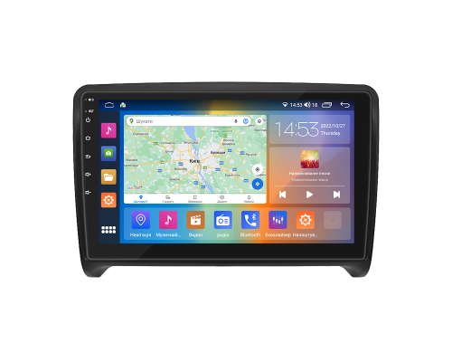 Штатная магнитола Lesko для Audi TTS II (8J) Рестайлинг 2010-2014 экран 9" 4/64Gb CarPlay 4G Wi-Fi GPS Prime