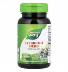 Очанка, Eyebright, Nature's Way, 560 мг, 100 веганських капсул (280 мг у капсулі)