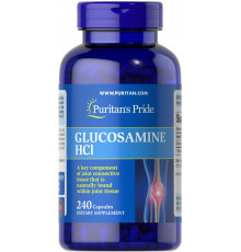 Глюкозамін, Glucosamine HCl, Puritan's Pride, 680 мг, 240 капсул