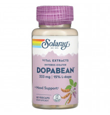 Мукуна пекуча, Mucuna Pruriens, Solaray, 333 мг, 60 капсул