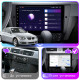 Штатная магнитола Lesko для BMW 3 серии V (E90/E91/E92/E93) Рестайлинг 2008-2013 экран 9" 4/64Gb 4G Wi-Fi GPS Top