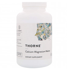Кальцій і магній малат, Calcium-Magnesium Malate, Thorne, 240 капсул