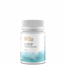5-HTP (5-гідрокситриптофан), 5-HTP, My Nutri Week, 100 мг, 60 капсул