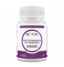 Фітокомплекс Контроль ваги, Phytocomplex Fit Control, Biotus, 60 капсул