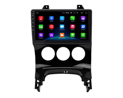 Штатная магнитола Lesko для Peugeot 3008 I 2009-2013 экран 9" 2/32Gb Wi-Fi GPS Base