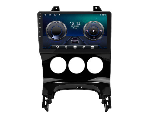 Штатная магнитола Lesko для Peugeot 3008 I 2009-2013 экран 9" 4/32Gb 4G Wi-Fi GPS Top