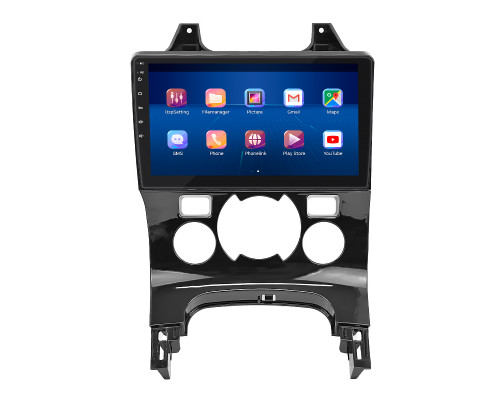 Штатная магнитола Lesko для Peugeot 3008 I Рестайлинг 2013-2016 экран 9" 2/32Gb 4G Wi-Fi GPS Top