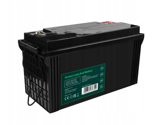 Акумулятор Green Cell AGM VRLA 12 V 120 Ah IP54 для фотоелектричних систем, яхт, човнів, сонячних панелей