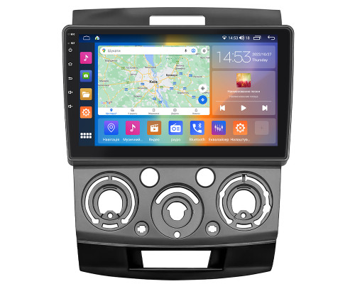 Штатная магнитола Lesko для Ford Everest II 2006-2009 экран 9" 2/32Gb CarPlay 4G Wi-Fi GPS Prime