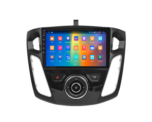Штатная магнитола Lesko для Ford Focus III 2011-2015 экран 9" 4/64Gb CarPlay 4G Wi-Fi GPS Prime