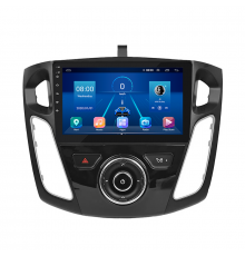Штатная магнитола Lesko для Ford Focus III 2011-2015 экран 9" 2/32Gb 4G Wi-Fi GPS Top