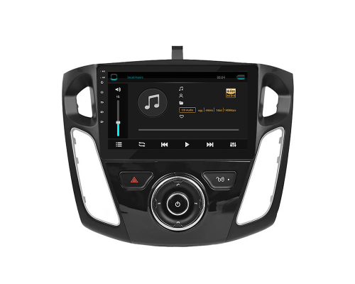 Штатная магнитола Lesko для Ford Focus III 2011-2015 экран 9" 2/32Gb 4G Wi-Fi GPS Top