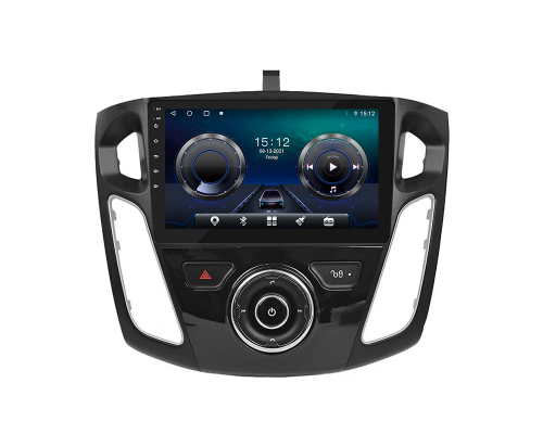 Штатная магнитола Lesko для Ford Focus III 2011-2015 экран 9" 4/64Gb 4G Wi-Fi GPS Top