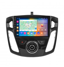Штатная магнитола Lesko для Ford Focus III Рестайлинг 2014-2019 экран 9" 2/32Gb CarPlay 4G Wi-Fi GPS Prime