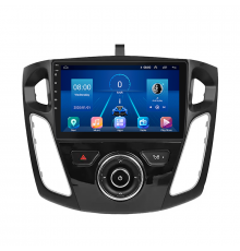 Штатная магнитола Lesko для Ford Focus III Рестайлинг 2014-2019 экран 9" 4/64Gb 4G Wi-Fi GPS Top