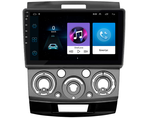 Штатная магнитола Lesko для Ford Ranger II 2006-2009 экран 9" 1/16Gb Wi-Fi GPS Base