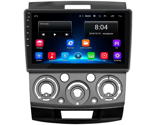 Штатная магнитола Lesko для Ford Ranger II Рестайлинг 2009-2011 экран 9" 2/32Gb Wi-Fi GPS Base