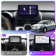 Штатная магнитола Lesko для Renault Megane II 2002-2006 экран 9" 1/16Gb Wi-Fi GPS Base