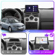 Штатная магнитола Lesko для Renault Megane II Рестайлинг 2006-2009 экран 9" 2/32Gb CarPlay 4G Wi-Fi GPS Prime