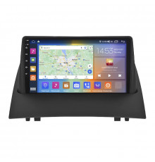 Штатная магнитола Lesko для Renault Megane II Рестайлинг 2006-2009 экран 9" 4/64Gb CarPlay 4G Wi-Fi GPS Prime