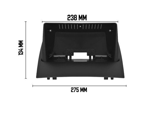 Переходная рамка Renault Megane 2 2003-2009 (RE 034N) 6797 9" Black