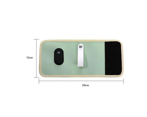 Портативный подогреватель N-022 для детской бутылочки USB цифровой дисплей Green