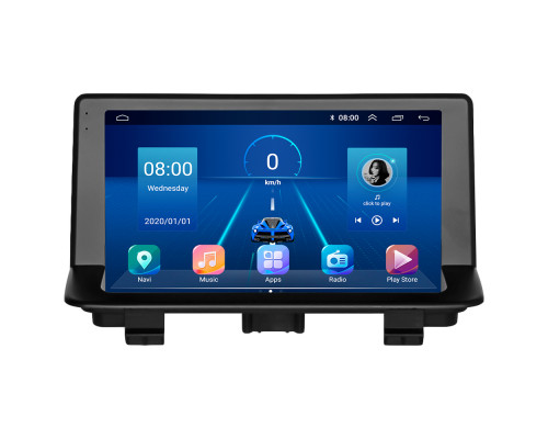 Штатная магнитола Lesko для Audi RS Q3 I (8U) 2013-2015 экран 9" 4/32Gb 4G Wi-Fi GPS Top