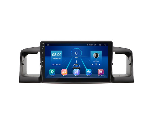 Штатная магнитола Lesko для BYD F3 II 2012-2018 экран 9" 4/32Gb 4G Wi-Fi GPS Top