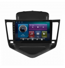 Штатная магнитола Lesko для Chevrolet Cruze I 2008-2012 экран 9" 4/32Gb 4G Wi-Fi GPS Top