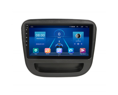 Штатная магнитола Lesko для Chevrolet Malibu IX Рестайлинг 2018-н.в. экран 9" 4/32Gb 4G Wi-Fi GPS Top