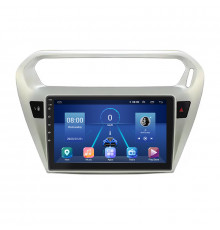 Штатная магнитола Lesko для Citroen C-Elysee I 2012-2016 экран 9" 4/32Gb 4G Wi-Fi GPS Top
