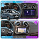 Штатная магнитола Lesko для Dacia Dokker I 2012-2017 экран 9" 4/32Gb 4G Wi-Fi GPS Top