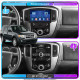 Штатная магнитола Lesko для Ford Escape II 2007-2012 экран 9" 4/32Gb 4G Wi-Fi GPS Top