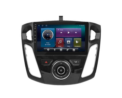 Штатная магнитола Lesko для Ford Focus III 2011-2015 экран 9" 4/32Gb 4G Wi-Fi GPS Top