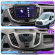 Штатная магнитола Lesko для Ford Tourneo Connect II 2012-2018 экран 9" 4/32Gb 4G Wi-Fi GPS Top