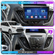 Штатная магнитола Lesko для Ford Tourneo Custom I 2012-2018 экран 9" 4/32Gb 4G Wi-Fi GPS Top