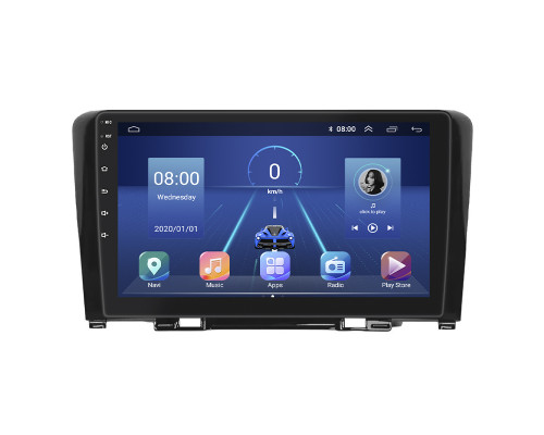 Штатная магнитола Lesko для Great Wall Hover H6  2011-2017 экран 9" 4/32Gb 4G Wi-Fi GPS Top